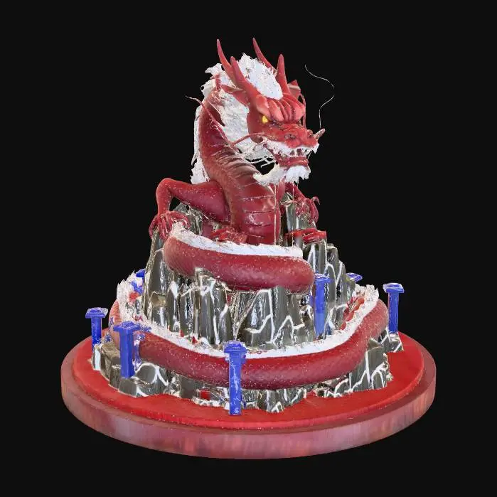 3D model for Guardian of the Mountain