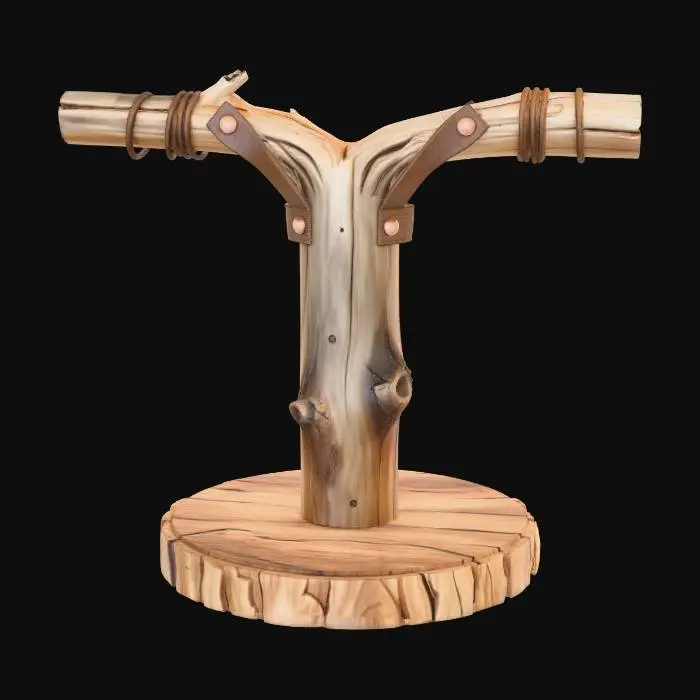 3D model for Wooden Craft Stand