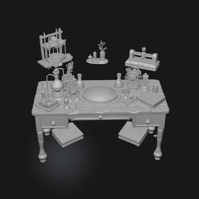 3D model for Alchemist's Haven