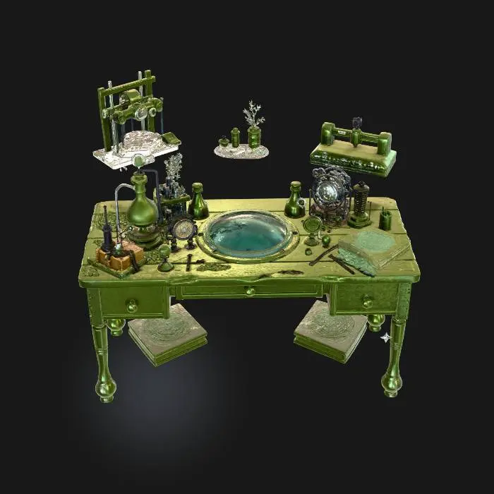 3D model for Alchemist's Haven