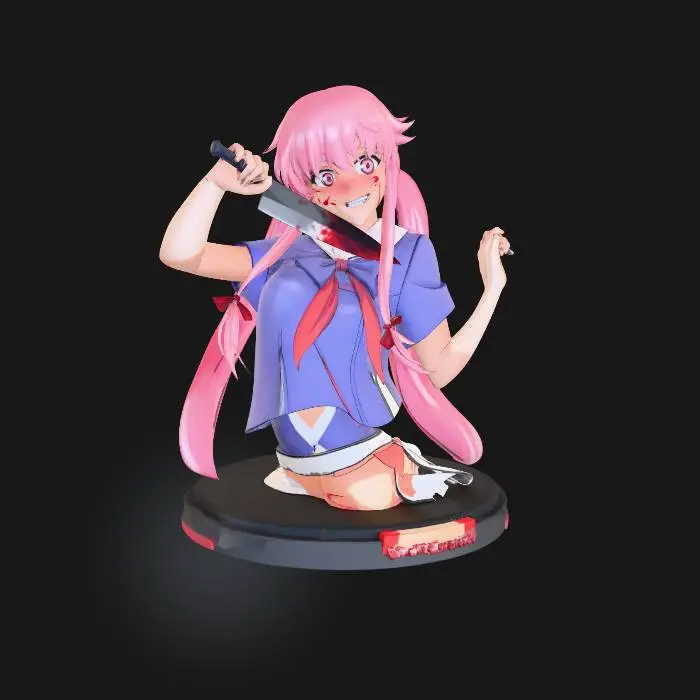 3D model for Character with a Knife