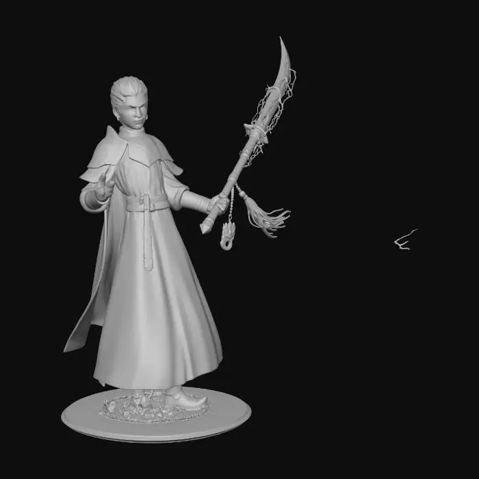 3D model for Moonlit Warrior's Realm