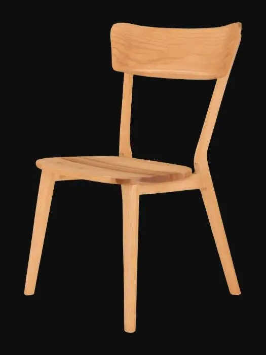 3D model for Wooden Harmony Chair