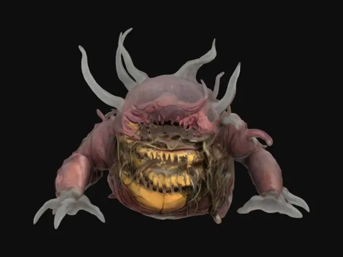 3D model for Monstrous Entity in Ruins