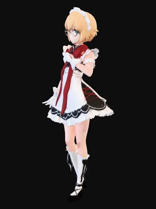 3D model for Maid in Glasses