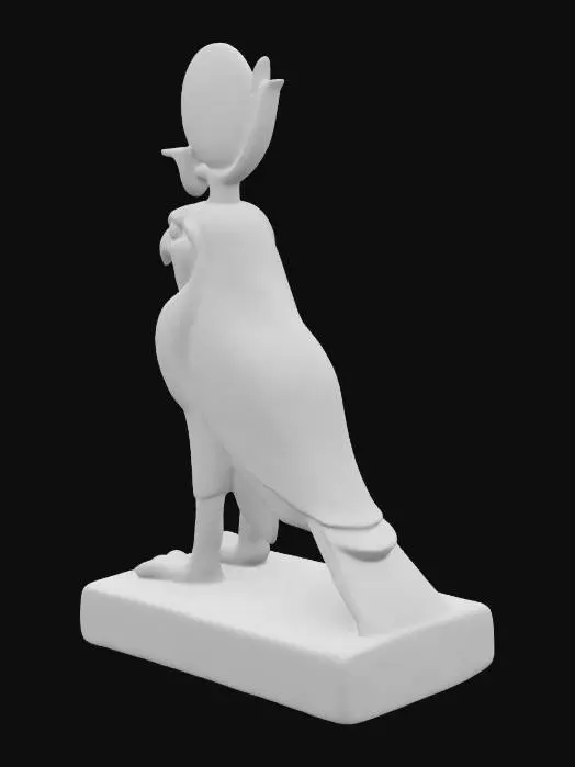 3D model for Horus Statue