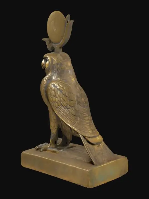 3D model for Horus Statue
