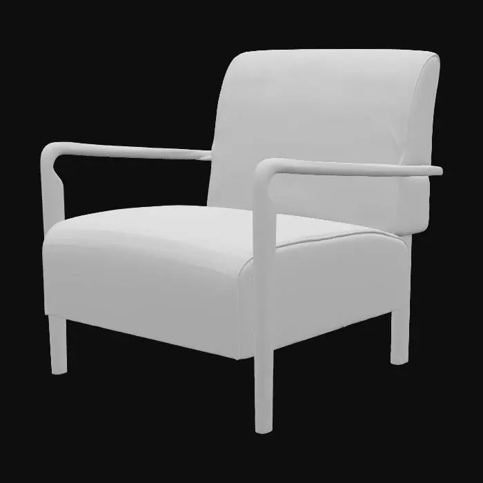 3D model for Plaid Comfort Chair
