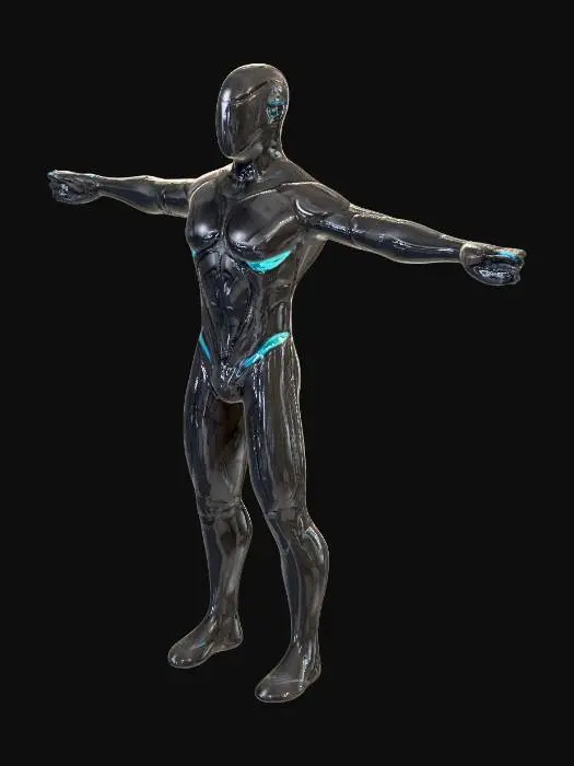 3D model for #PBR#, Mannequin