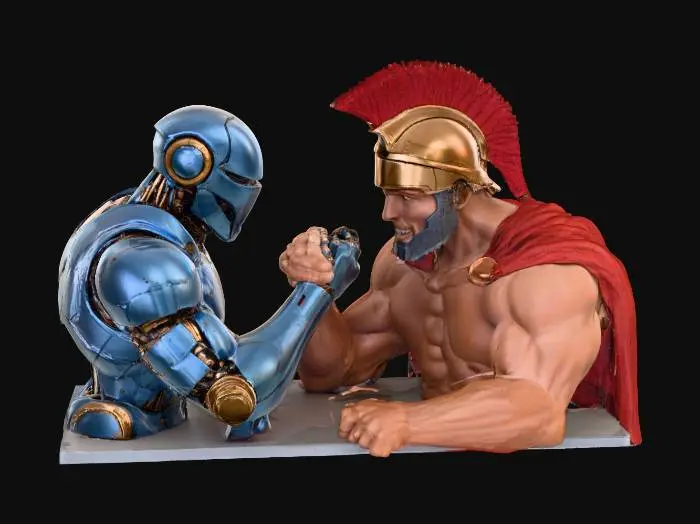 3D model for Titan Showdown, #PBR#