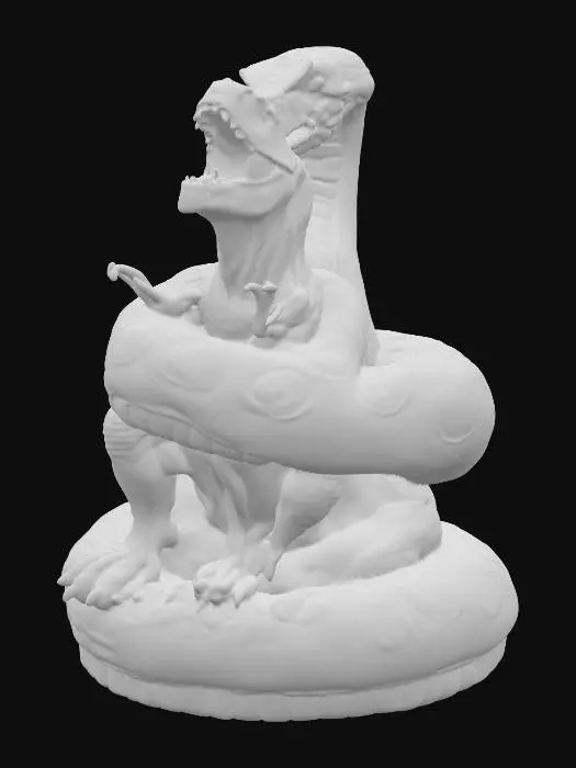 3D model for Prehistoric Clash of Titans