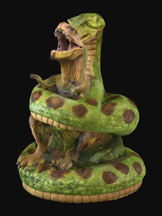 3D model for Prehistoric Clash of Titans