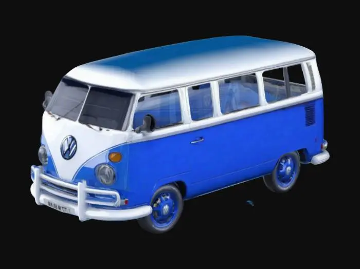 3D model for VW transporter T1