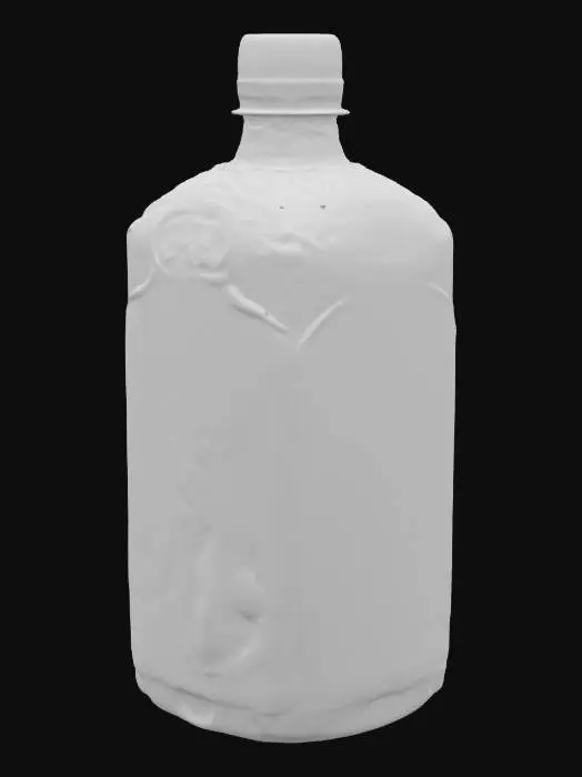 3D model for Mona Blue Sanitizer Bottle