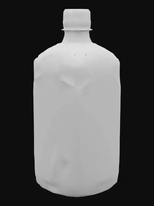 3D model for Mona Blue Sanitizer Bottle