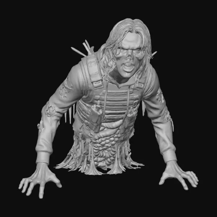 3D model for Dystopian Street Walker