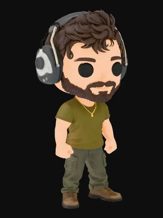3D model for Bearded Beatmaster
