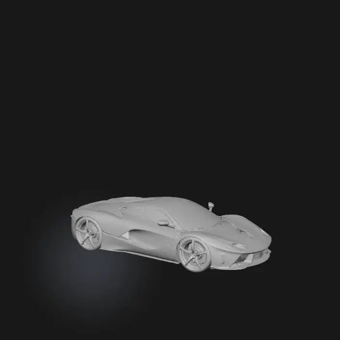 3D model for Red Supercar