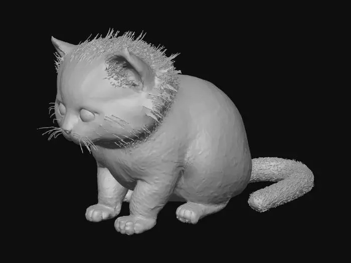 3D model for un gatito bebe ginger