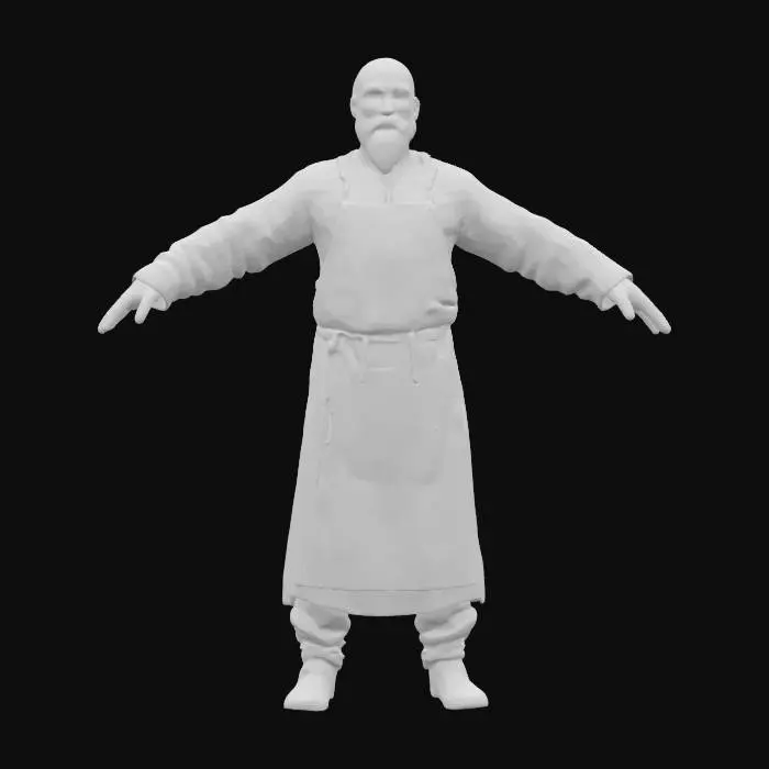 3D model for Medieval Armorer