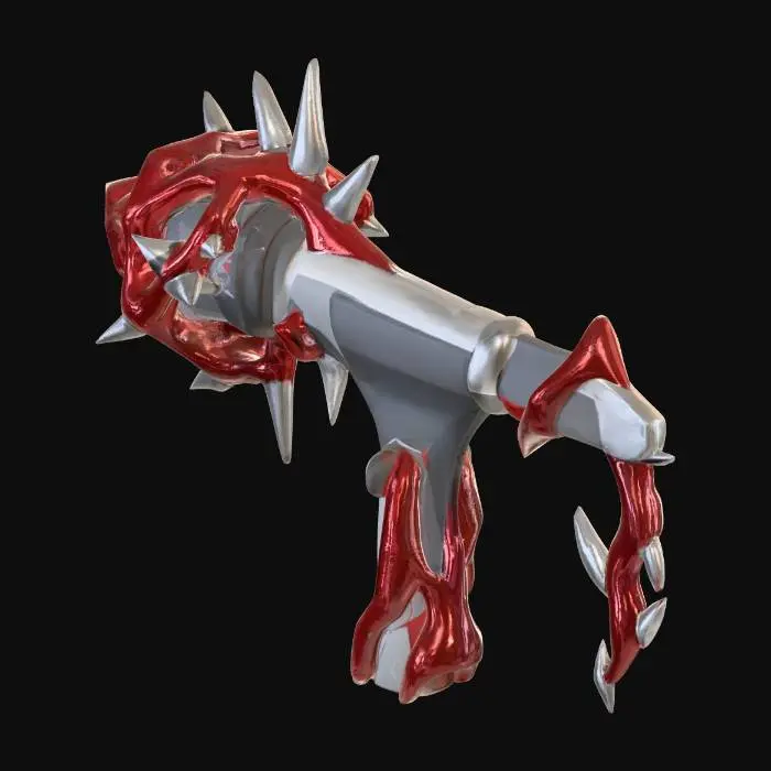 3D model for Thorned Mic Stand