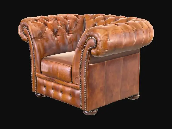3D model for Armchair Elegance