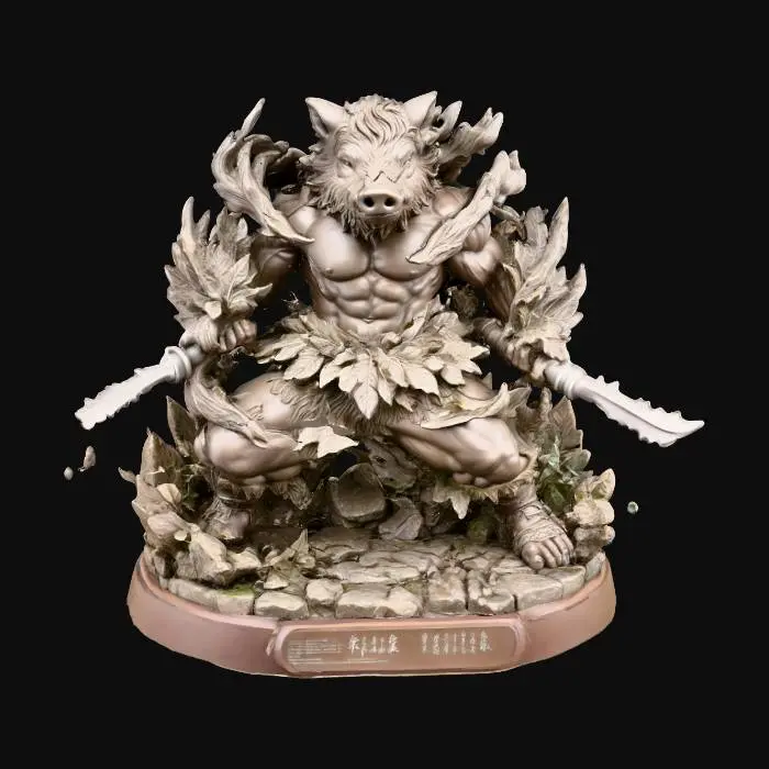 3D model for Inosuke