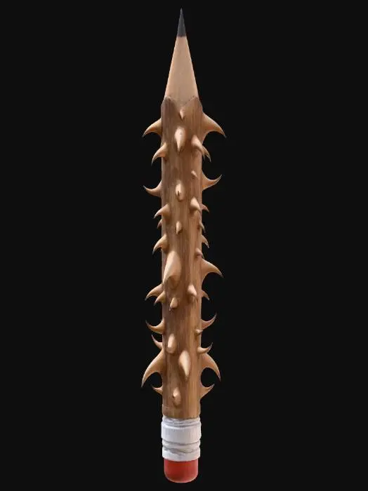 3D model for Barbed Pencil