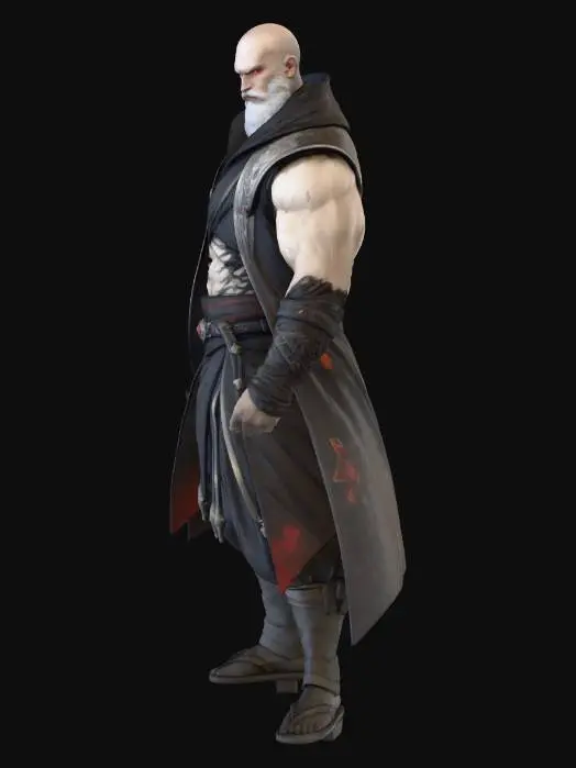 3D model for Dark Warlord