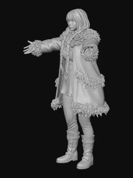 3D model for Winter Embrace