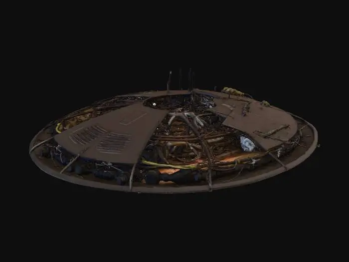 3D model for Alien Spaceship UFO