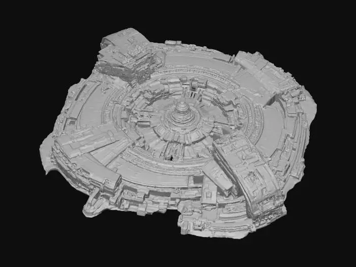 3D model for 화성 정착 벙커