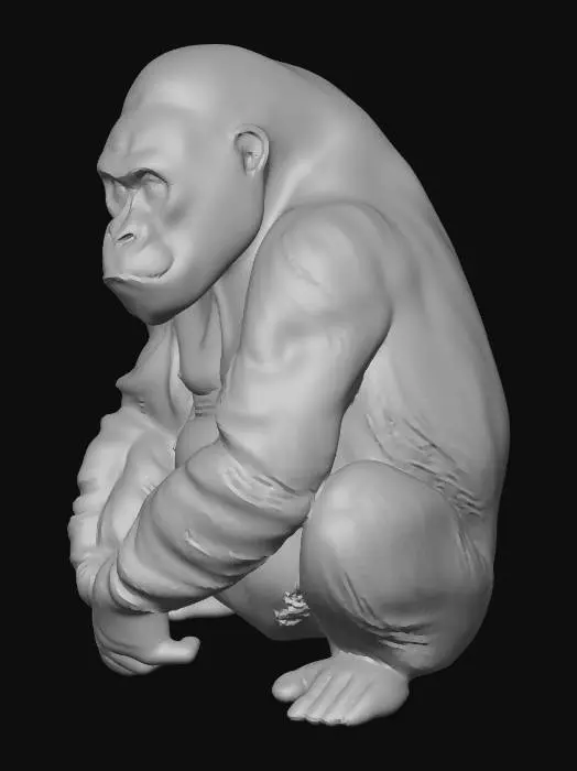 3D model for Gorilla