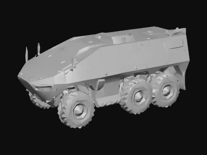 3D model for Midnight Sentinel