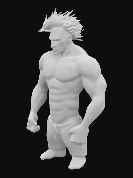 3D model for steroid human, rage, sweating testosterone, perfect hair, perfect face, cool guy, super muscle bro, IFBB, trenbolone, absolutely toxic surfer bro muscle monster, blonde perfect hair pompador