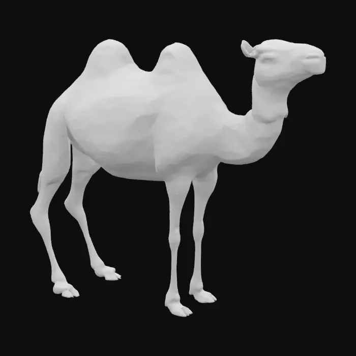 3D model for camel_realistic_hig_0528140910_texture