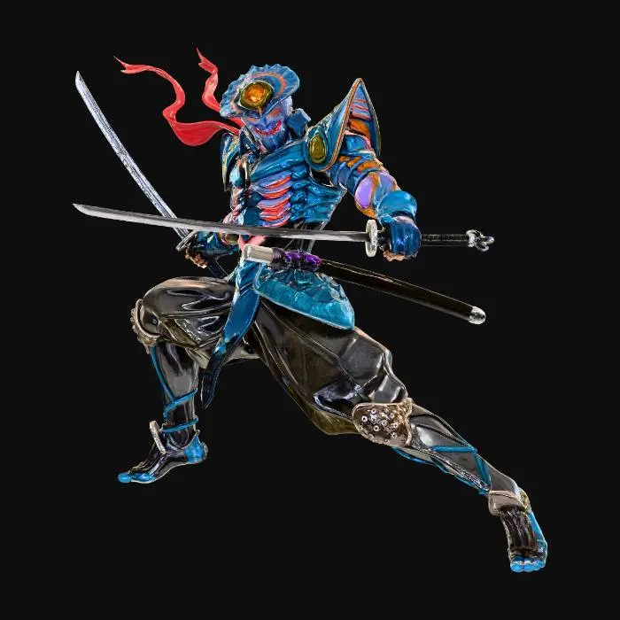 3D model for Yoshimitsu
