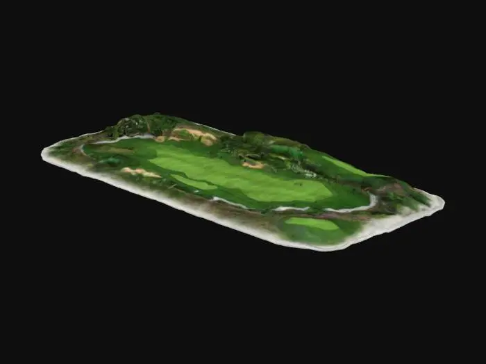 3D model for Golf Course Layout