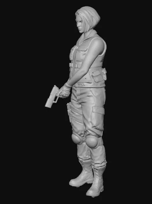 3D model for Jill Valentine (U.B.C.S.)