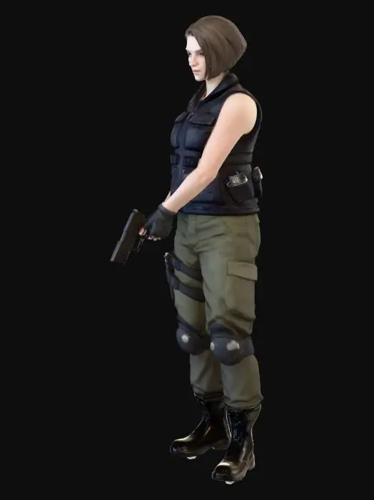 3D model for Jill Valentine (U.B.C.S.)