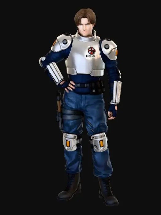 3D model for Leon Kennedy (U.S.S. Armor)