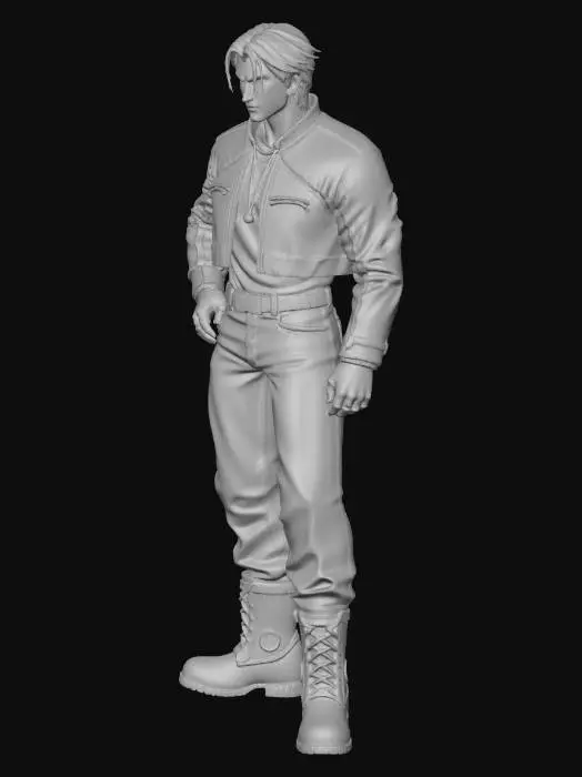 3D model for Leon Kennedy (Casual Costume)