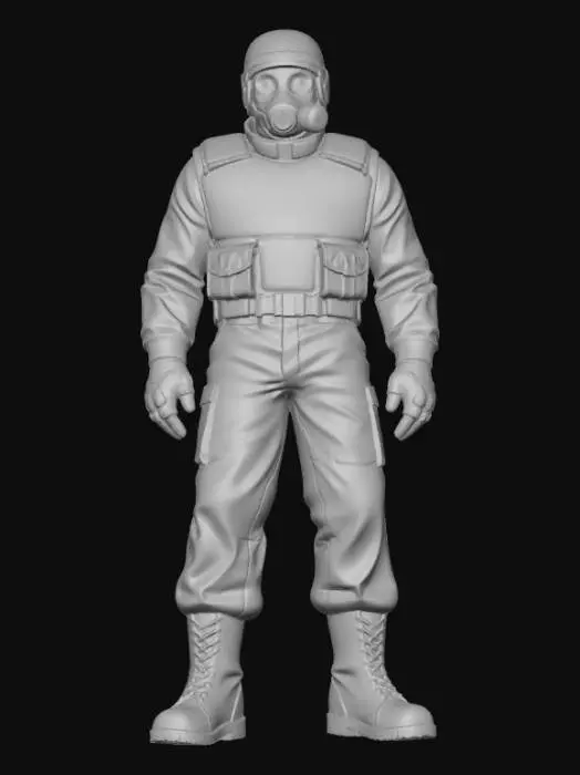 3D model for Hunk (U.S.S. Classic Costume)