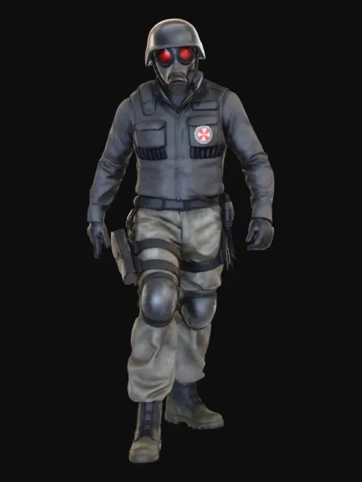 3D model for Hunk (U.B.C.S. Costume)