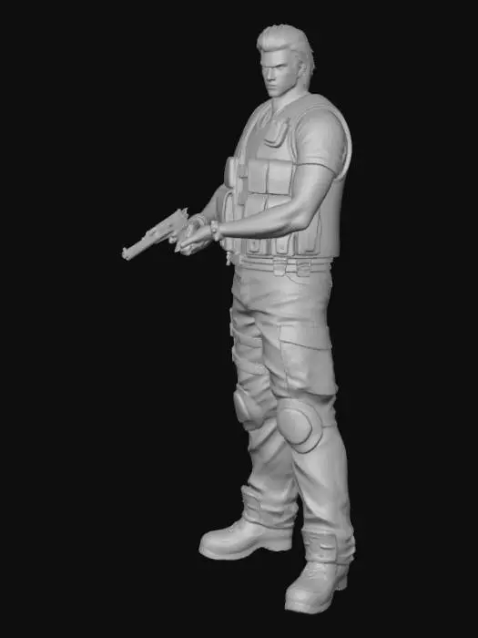 3D model for Billy Coen (U.B.C.S.)