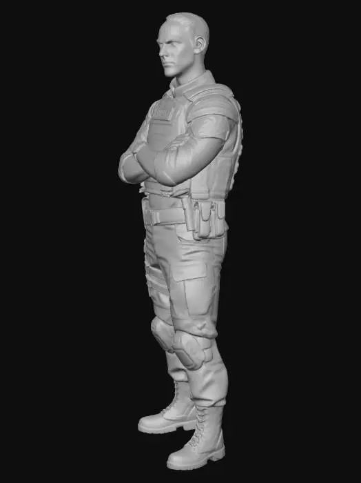 3D model for Me [My U.B.C.S. OG Costume]