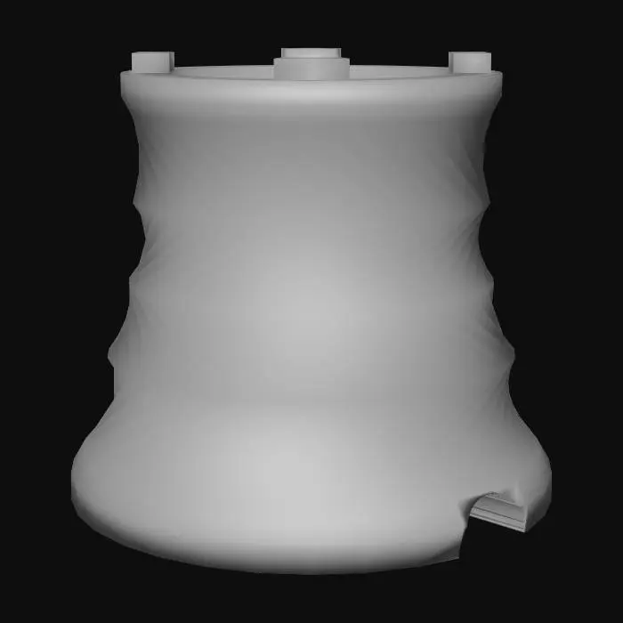 3D model for lamp-support