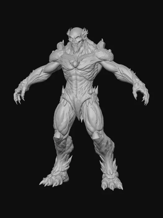 3D model for Stone Goliath