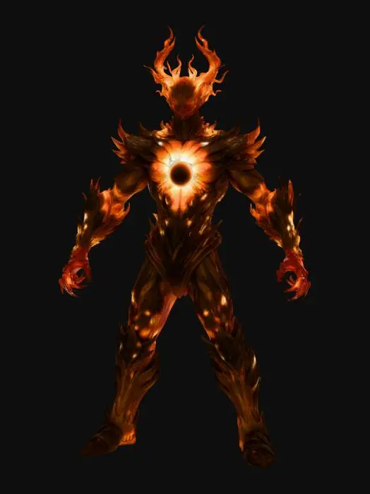 3D model for Inferno Titan