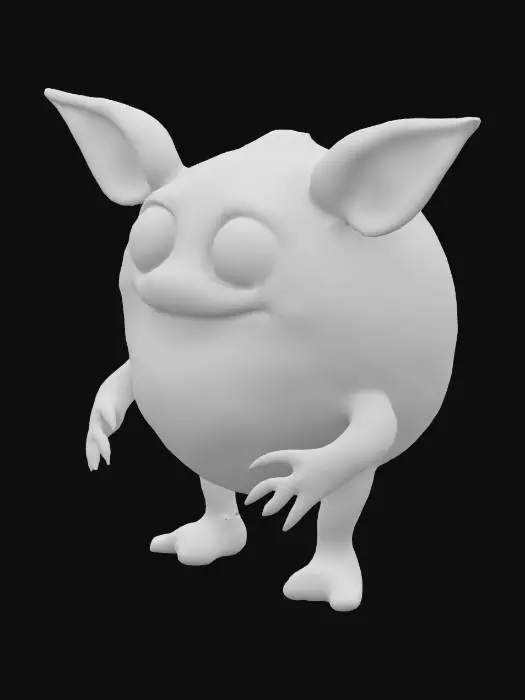 3D model for Süsses Monsterbaby